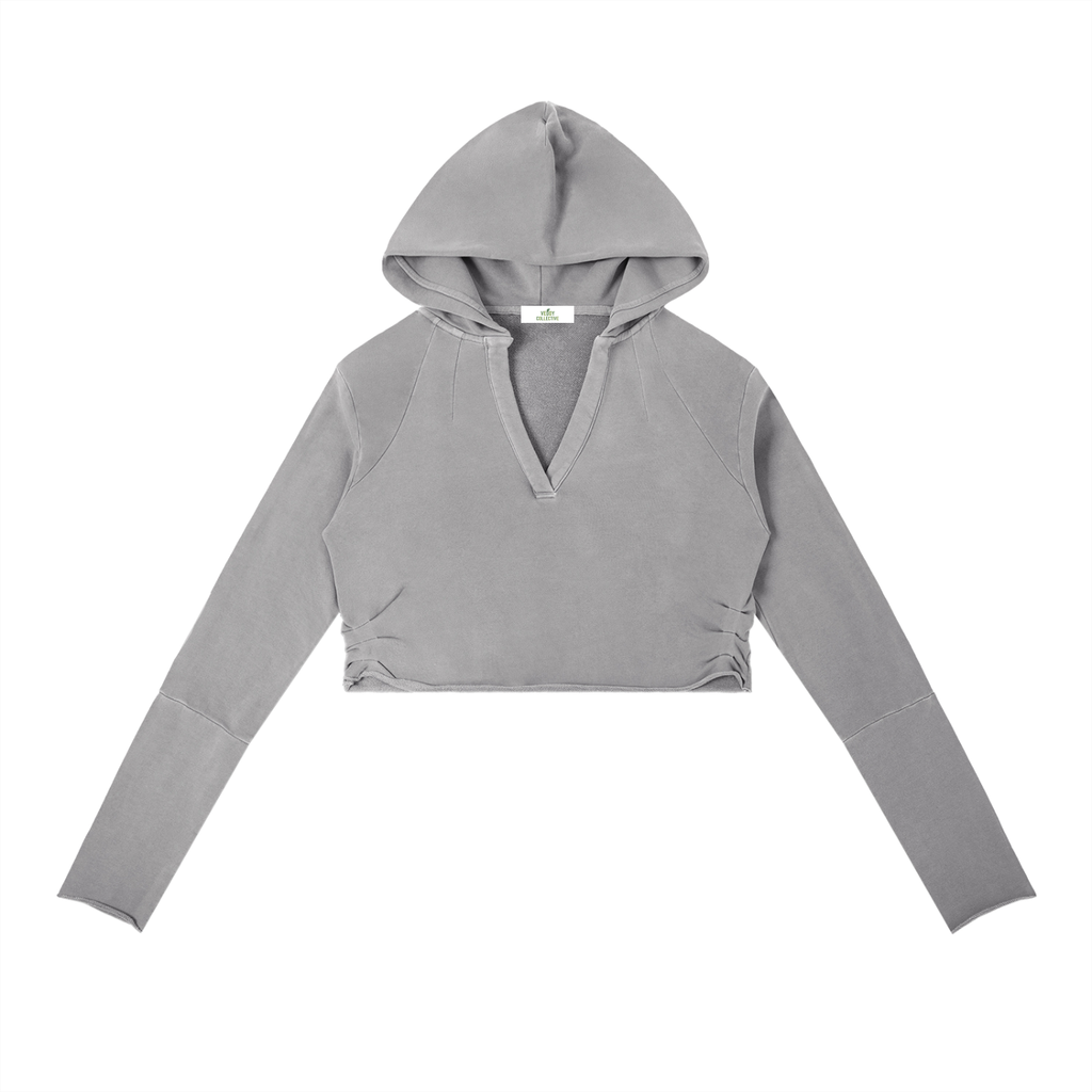 Vedoy,Collective,Raw,Edge,Vintage,Washed,Women,Cotton,Comfy,Comfortable,Hoodie,Hood