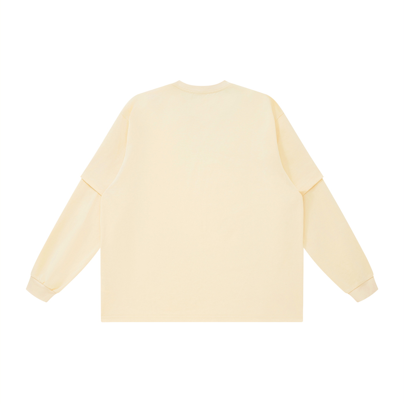 Vedoy,Collection,Collective,Core,Lomg,Long,Sleeved,Sleeves,Sweatshirt,Tshirt,Layered,Oversized,Autumn,Cotton,Comfy,Unisez,Unisex,Green,Yellow,Black,White