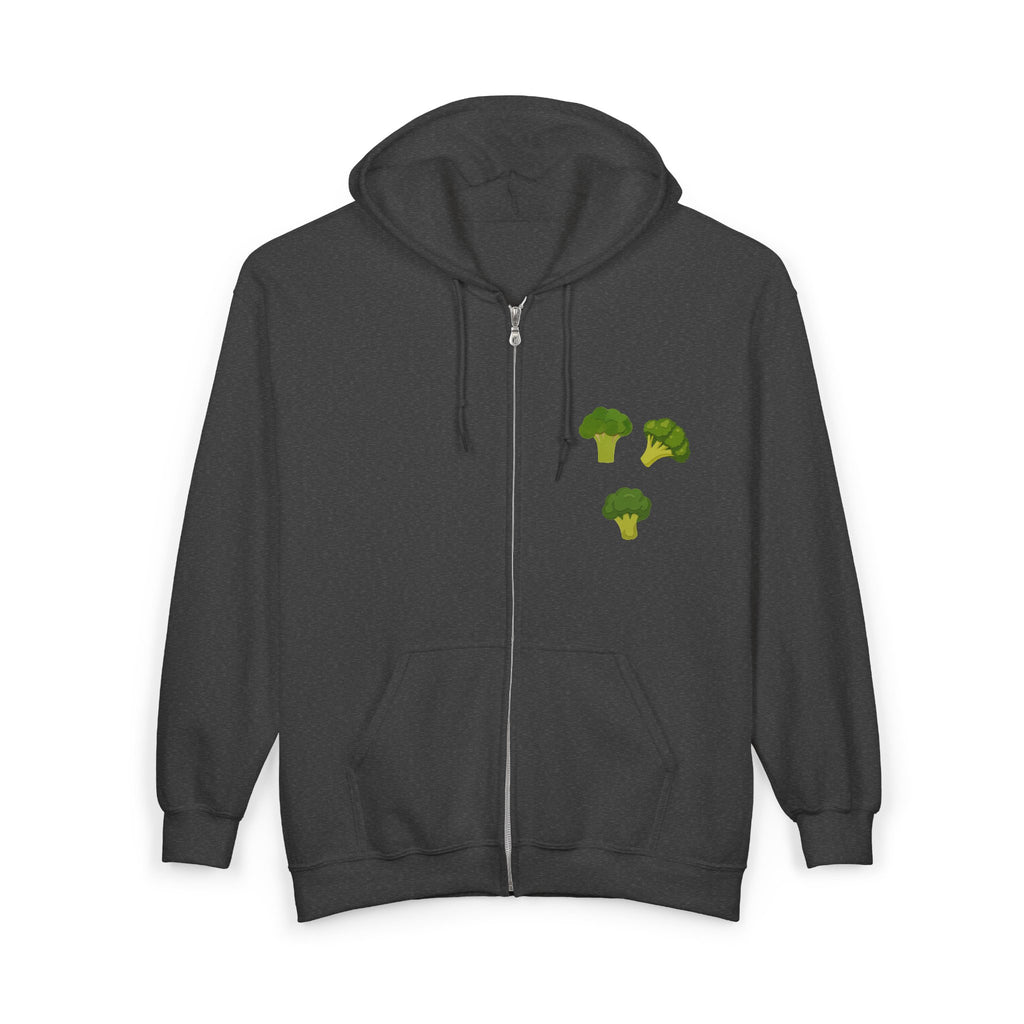 Unisex Heavy Blend™ Full Zip Hooded Sweatshirt - Broccoli Collection