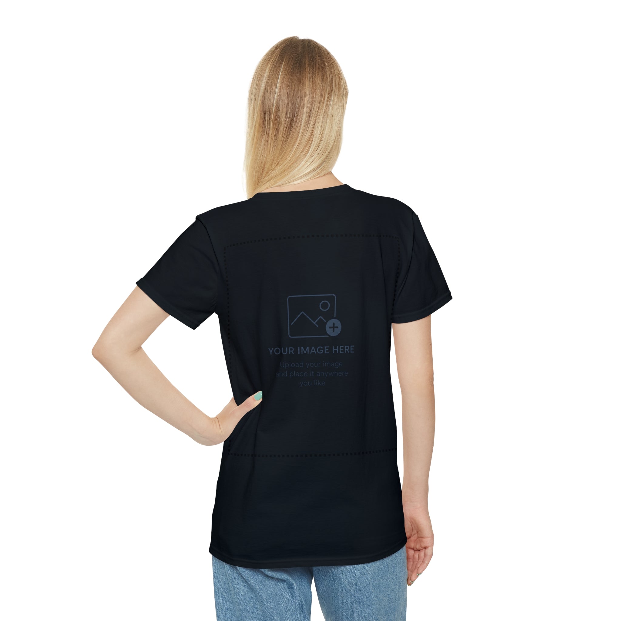 Custom Photo T-Shirt — Personalized Front & Back Print