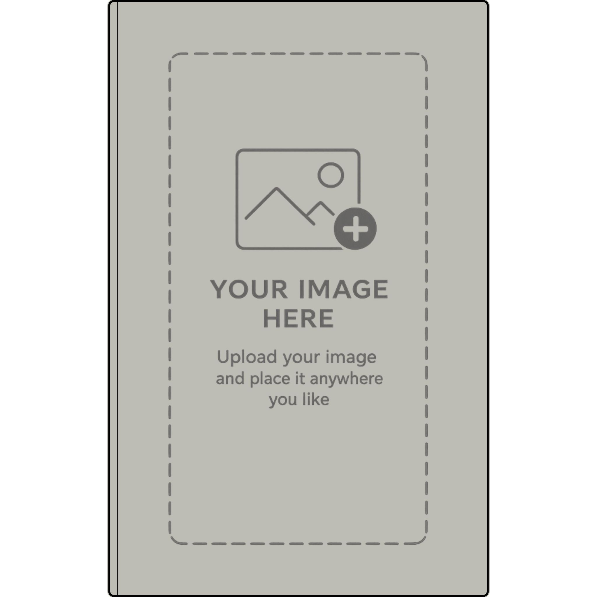 Engravable Vegan Leather Journal — Personalized Name & Image Notebook
