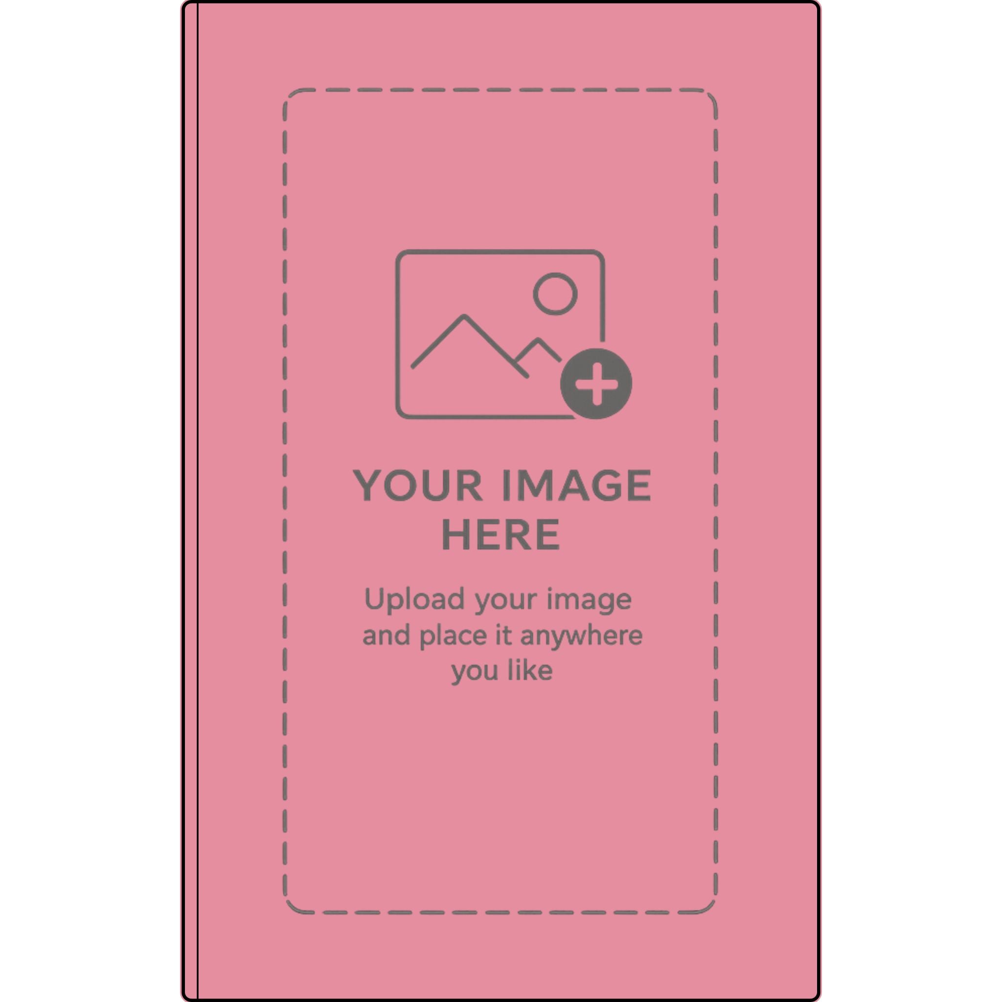 Engravable Vegan Leather Journal — Personalized Name & Image Notebook