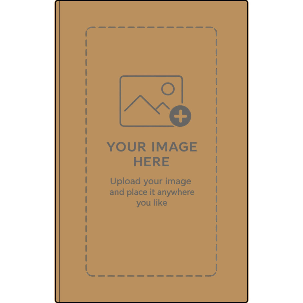 Engravable Vegan Leather Journal — Personalized Name & Image Notebook