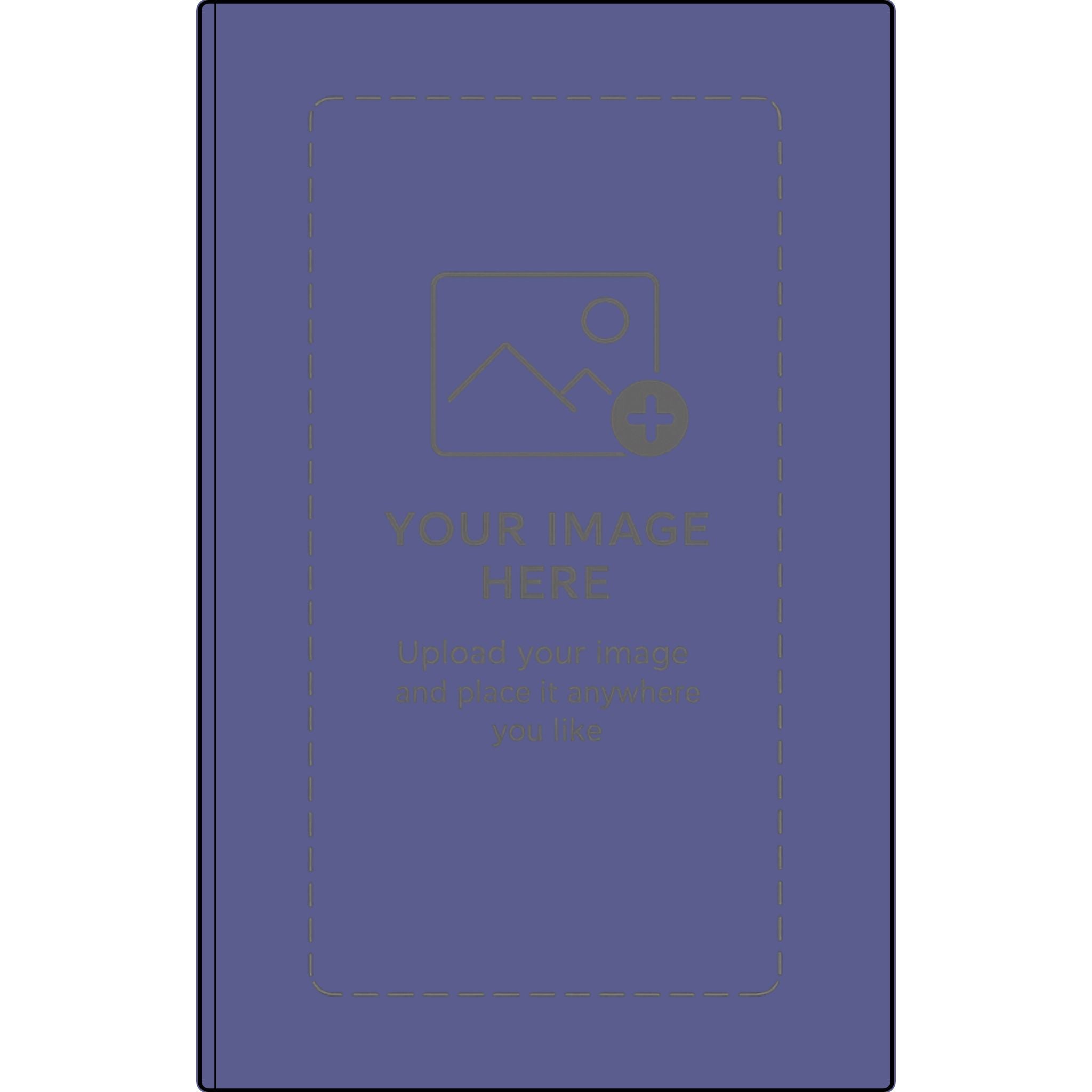 Engravable Vegan Leather Journal — Personalized Name & Image Notebook