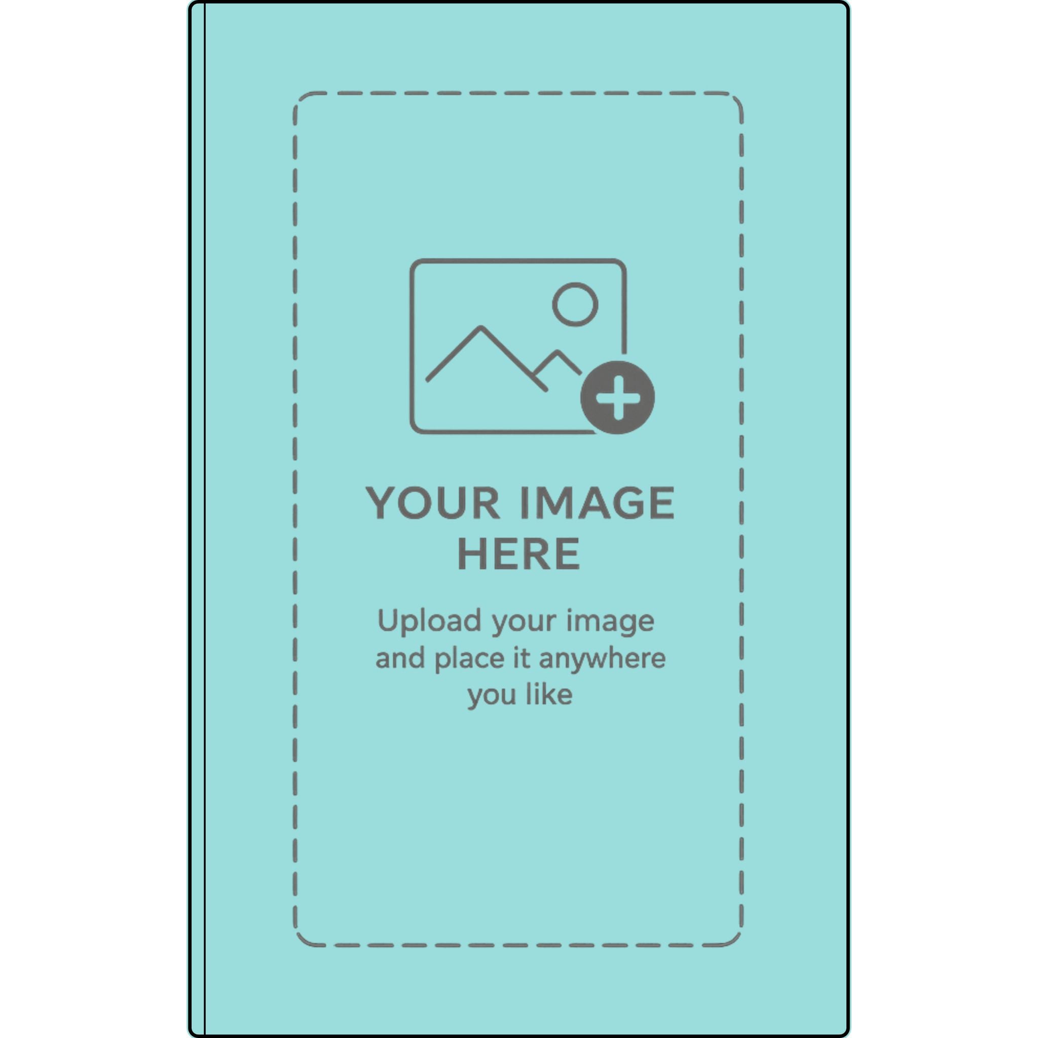 Engravable Vegan Leather Journal — Personalized Name & Image Notebook