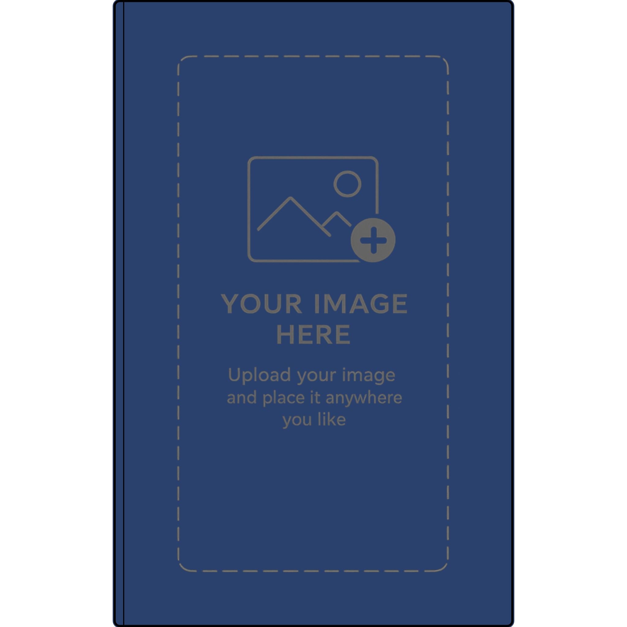 Engravable Vegan Leather Journal — Personalized Name & Image Notebook