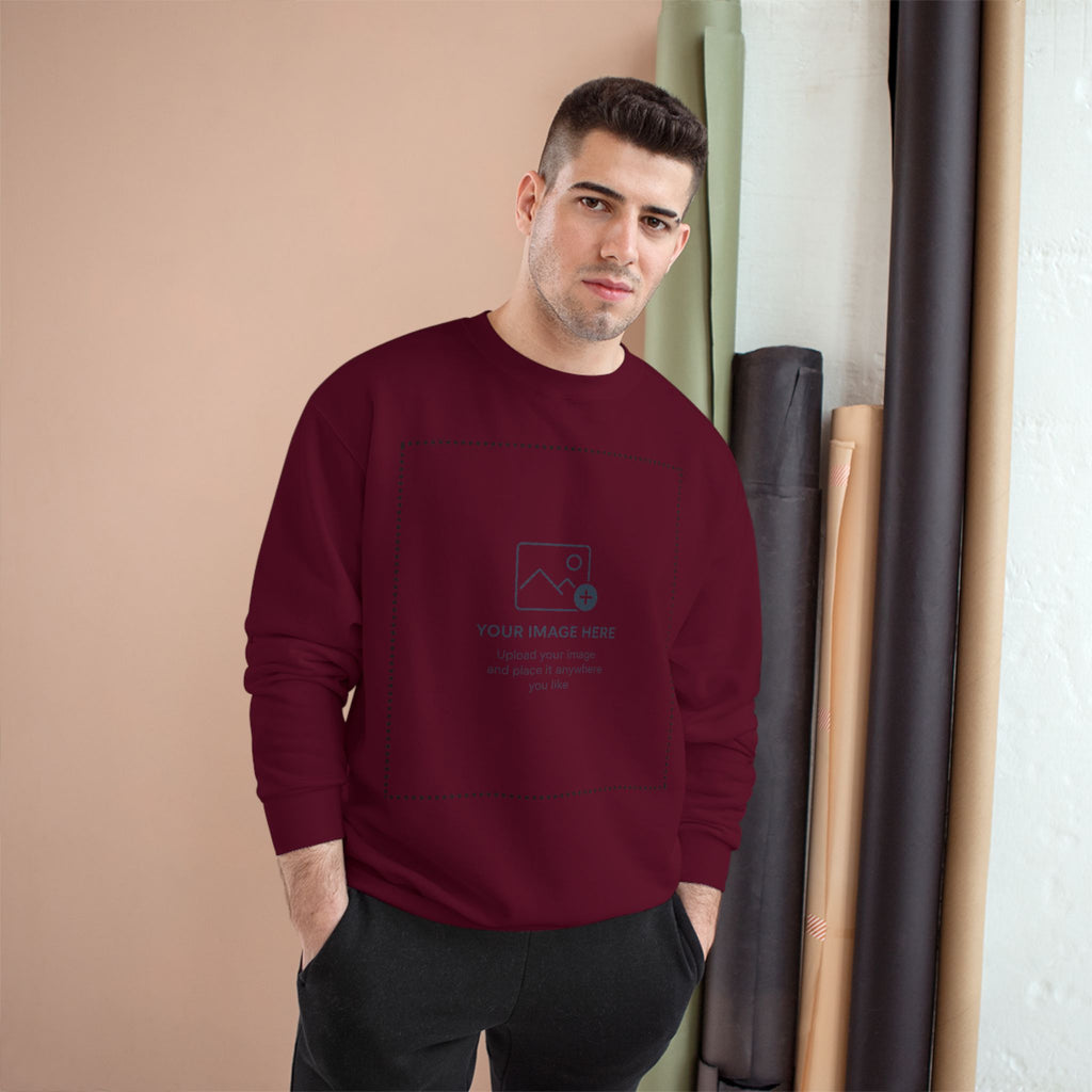 Cl1hampion Sweatshirt — Custom Photo/Print