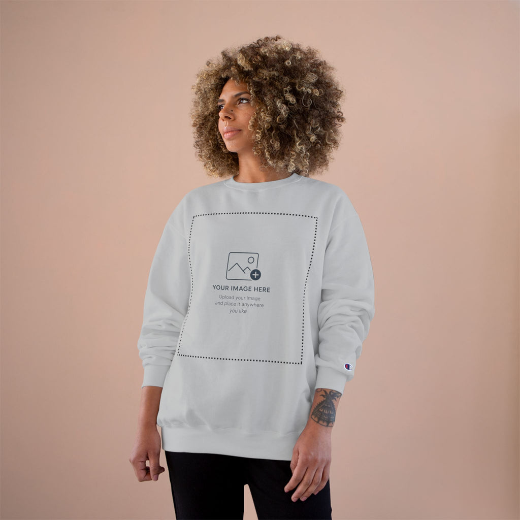 Cl1hampion Sweatshirt — Custom Photo/Print