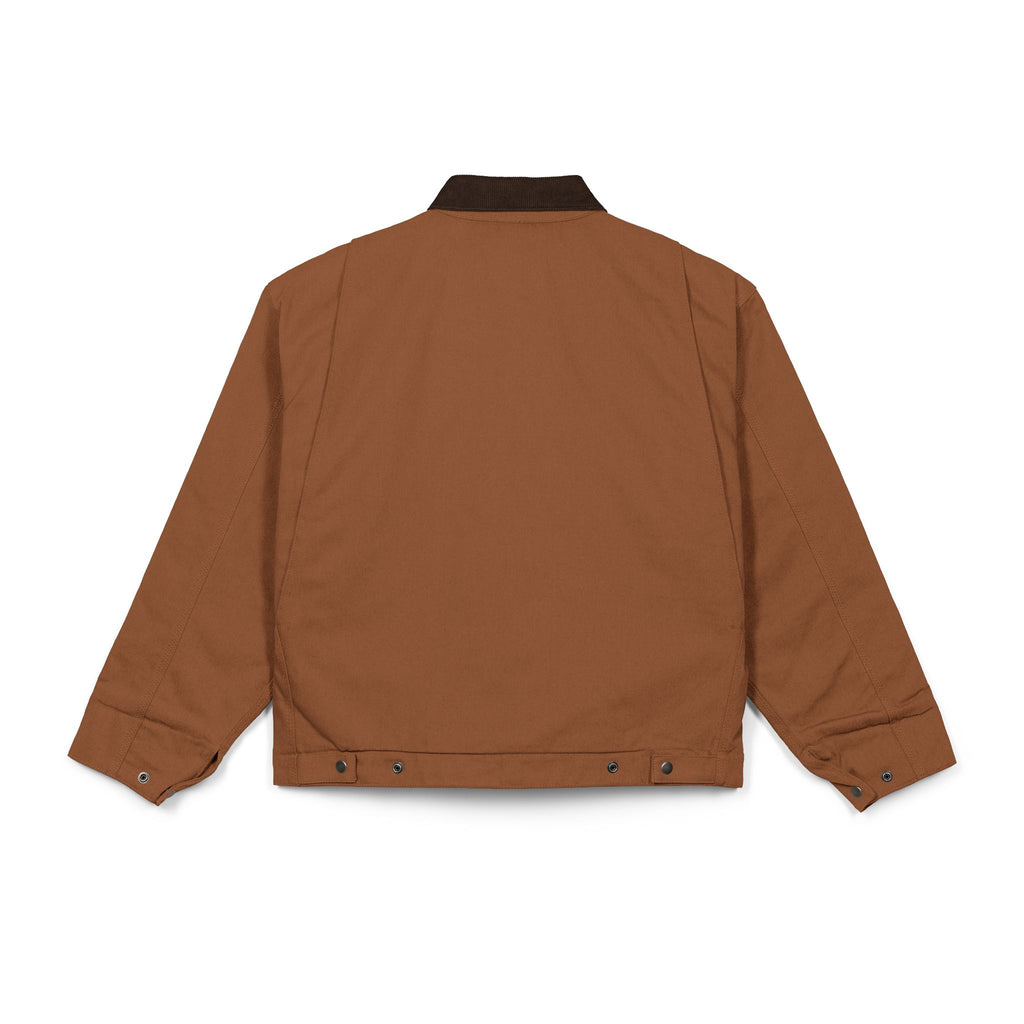 Work Jacket - Embroidered Logo Heavy-Duty Duck Cloth