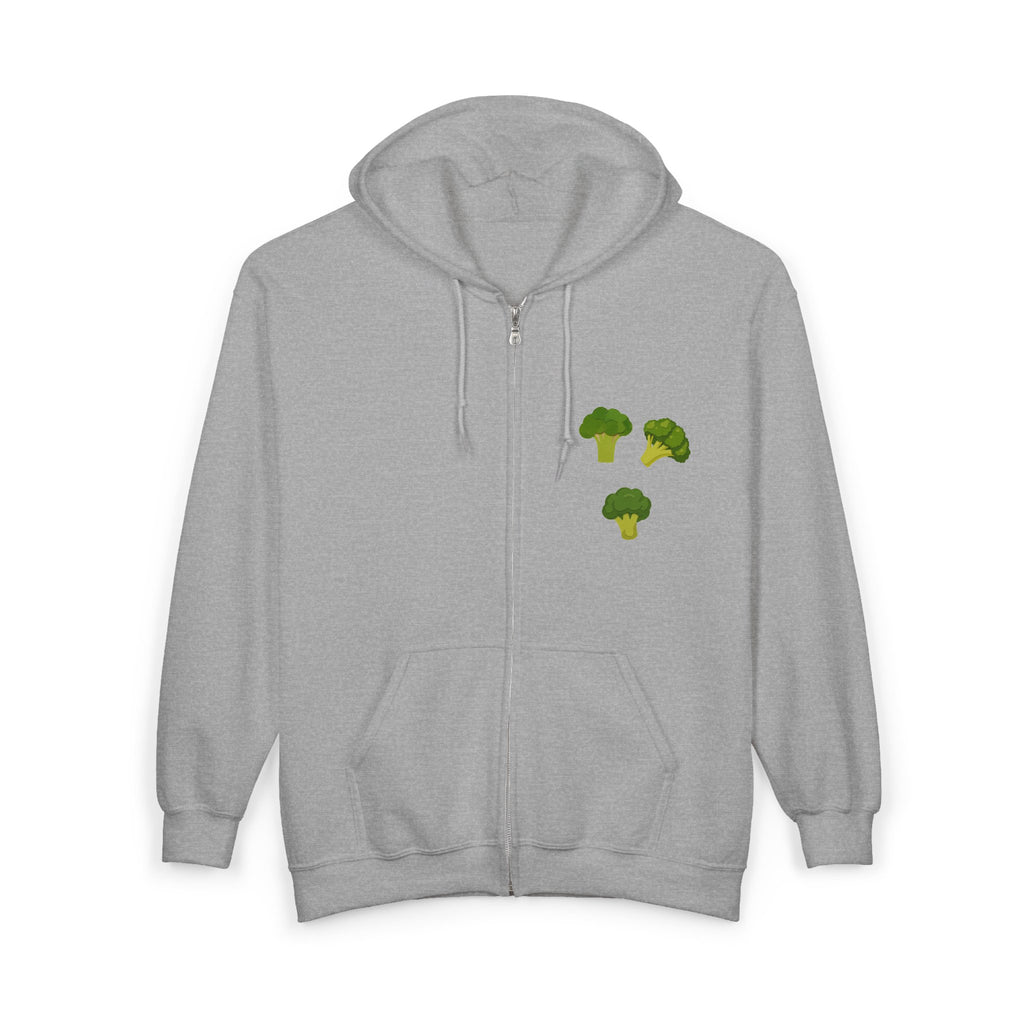 Unisex Heavy Blend™ Full Zip Hooded Sweatshirt - Broccoli Collection
