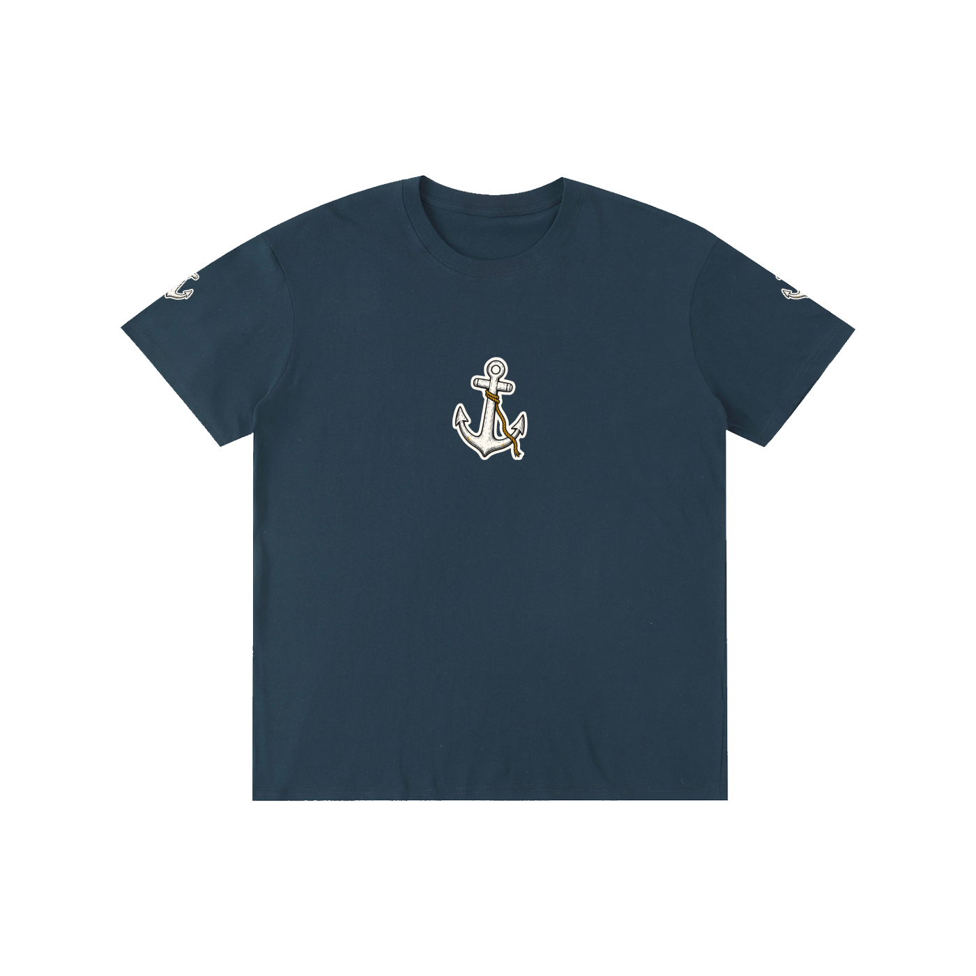 Unisex,Vedoy,Collective,Nothern,Light,Rain,Autumn,Norway,Haugesund,Frisherman,Anchor,Colors,Blue,Colorful,Comfort,Cotton,Pure,The,Men,Women