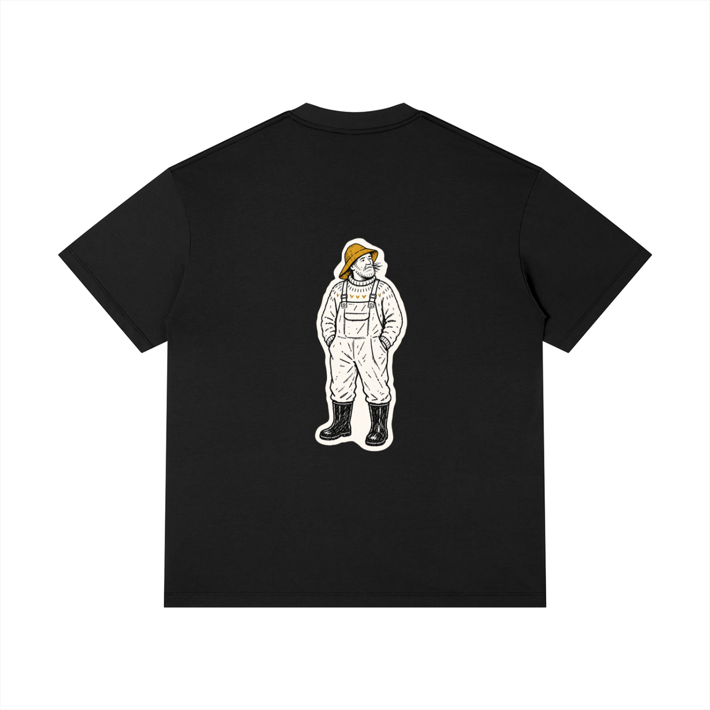 Anchor & Fisherman T-Shirt Unisex — Northern Light Rain Collection