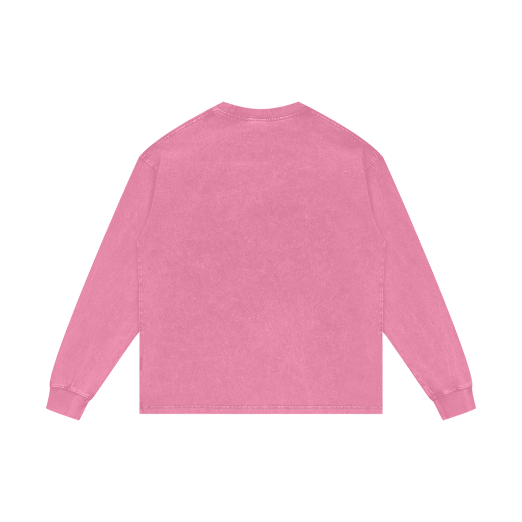 Vedoy,Collective,Sweater,Sweatshirt,Logo,Washed,Colorful,Green,Red,Blue,Unisex,Cotton,Eco,Friendly