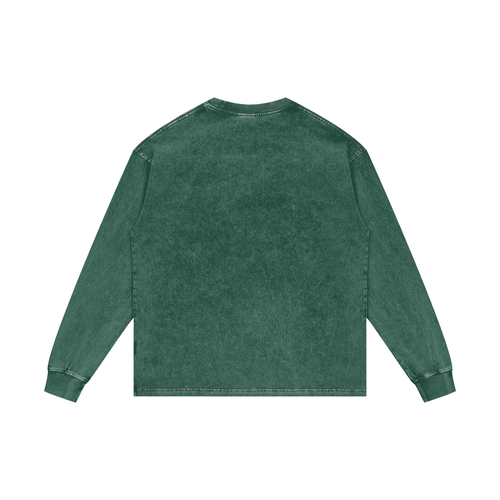 Vedoy,Collective,Sweater,Sweatshirt,Logo,Washed,Colorful,Green,Red,Blue,Unisex,Cotton,Eco,Friendly