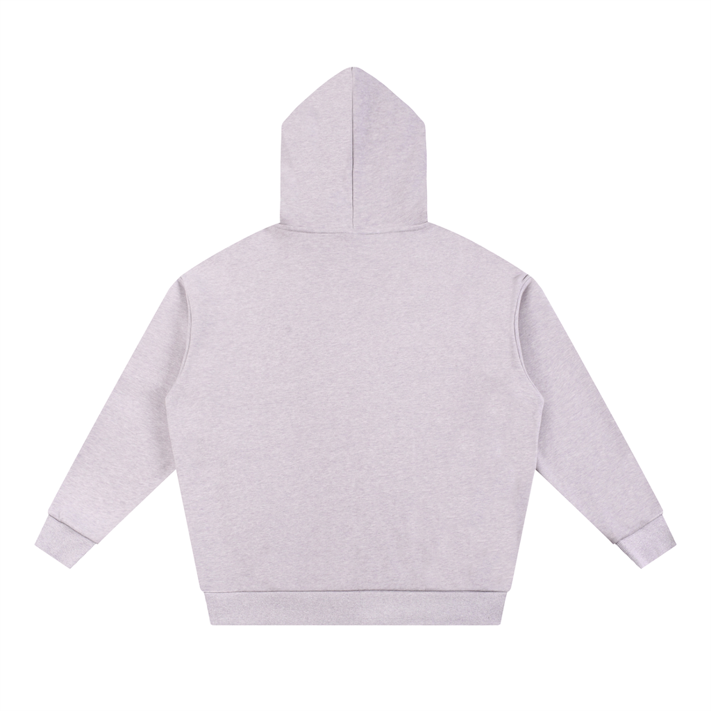 Essential Oversized Fleece Hoodie - Butterfly Flower
