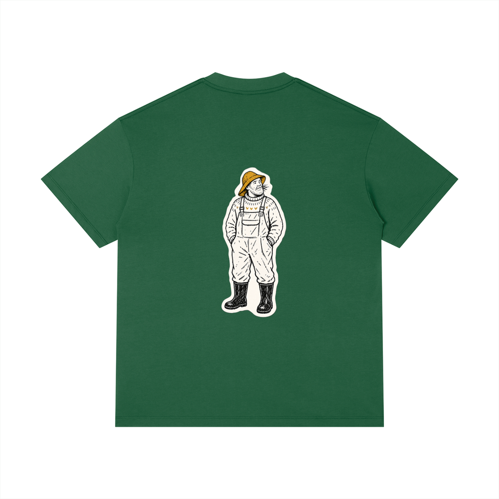 Anchor & Fisherman T-Shirt Unisex — Northern Light Rain Collection