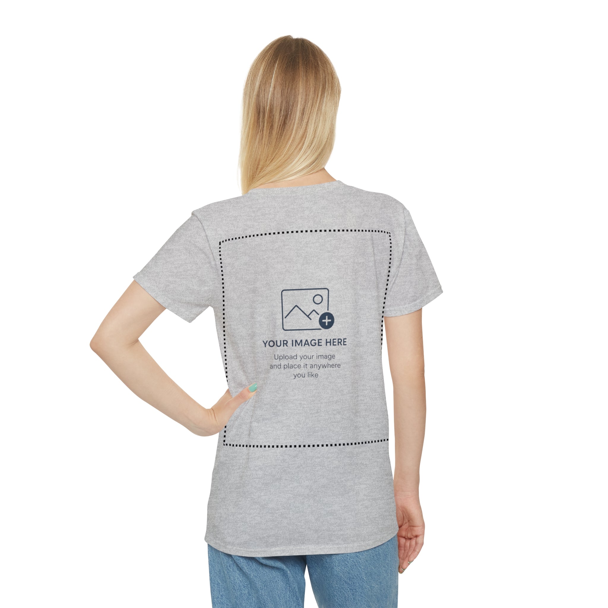 Custom Photo T-Shirt — Personalized Front & Back Print