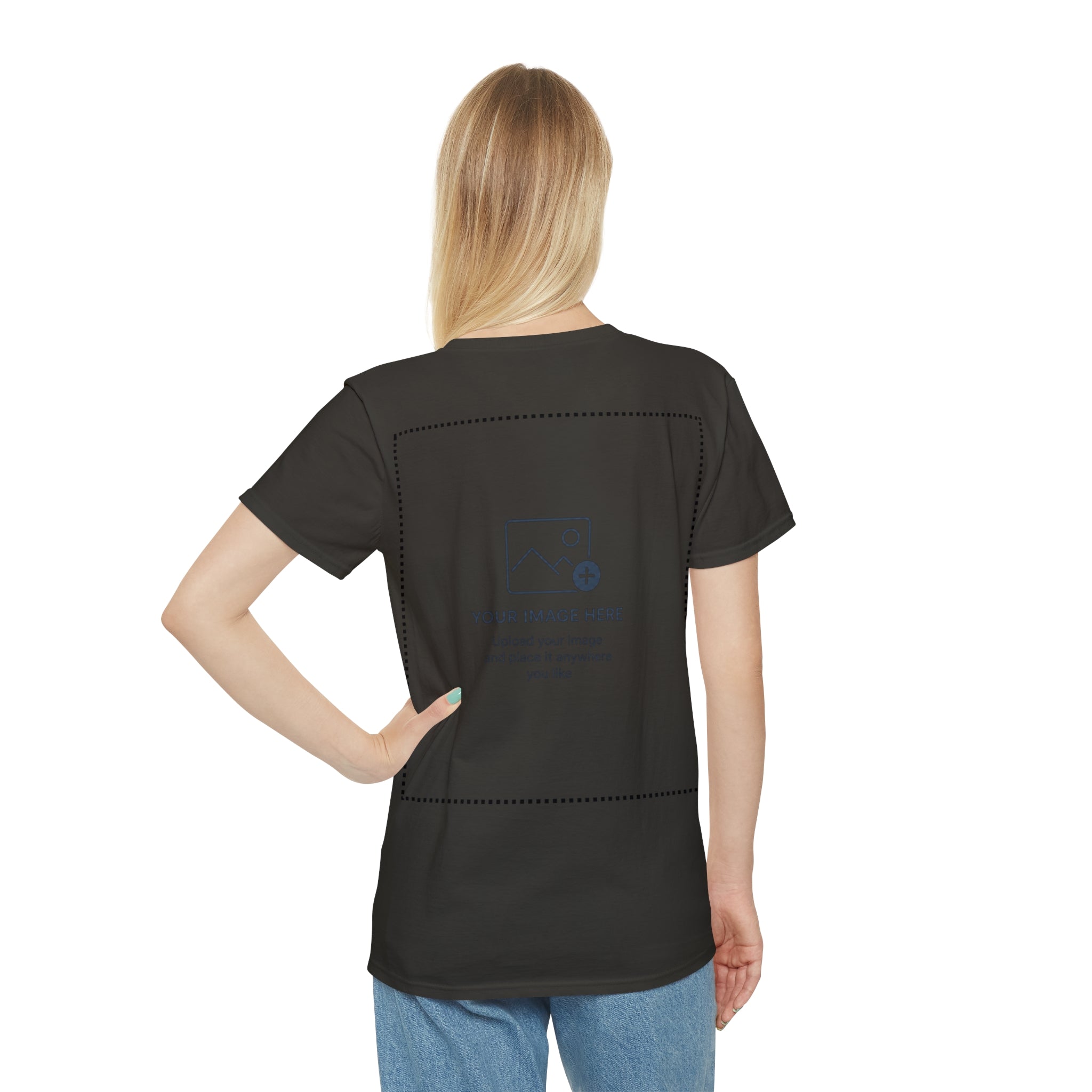 Custom Photo T-Shirt — Personalized Front & Back Print