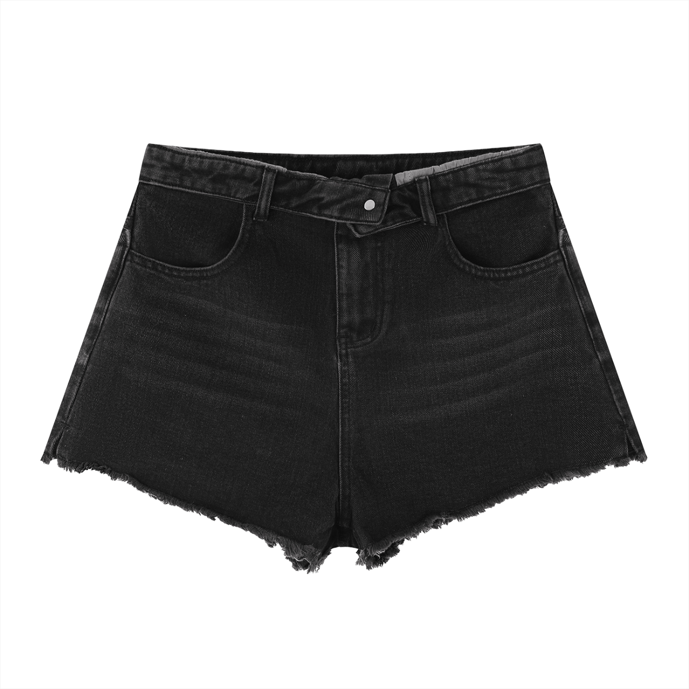 Vedoy,Collective,Collection,Co,Cotton,Women,Shorts,Summer,Denim,Black,Blue