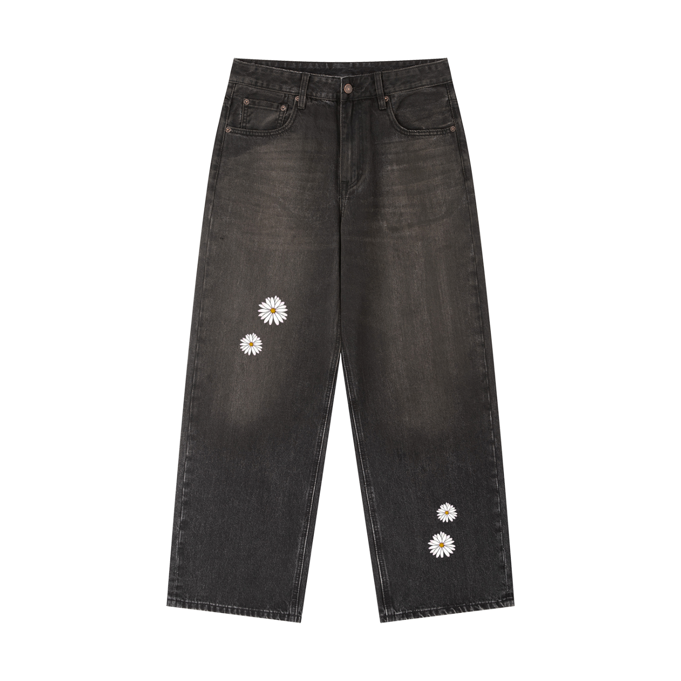 Jeans,Denim,Flower Collection ,Bukser,Olabukser,Vedoy Collective ,Black,Quality,Premium,Cotton