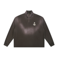 Vedoy,Collection,Collective,The,Northern,Light,Rain,Sweatshirt,Quarter,Zip,intage,vintage,autumn,blue,sun,fade