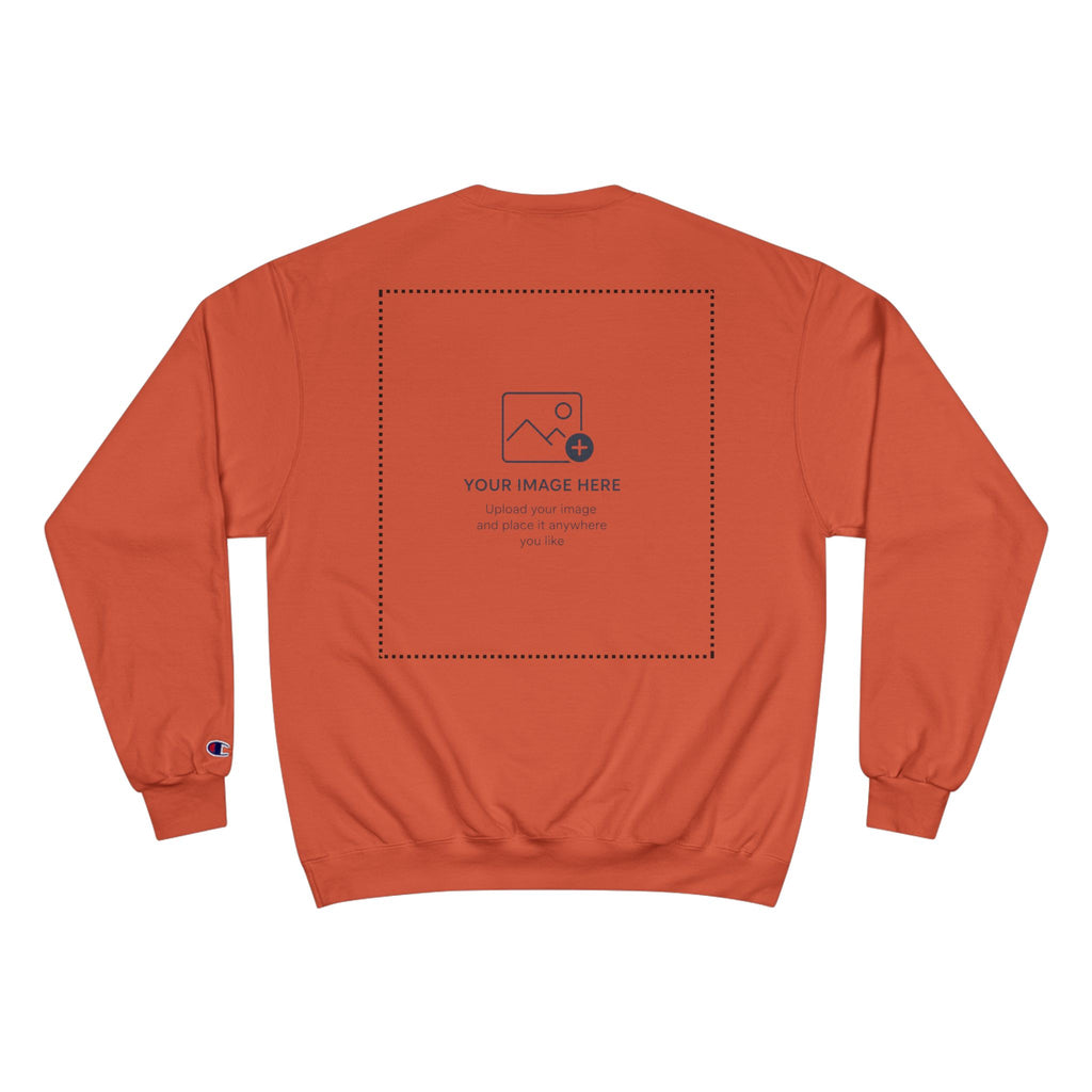Cl1hampion Sweatshirt — Custom Photo/Print