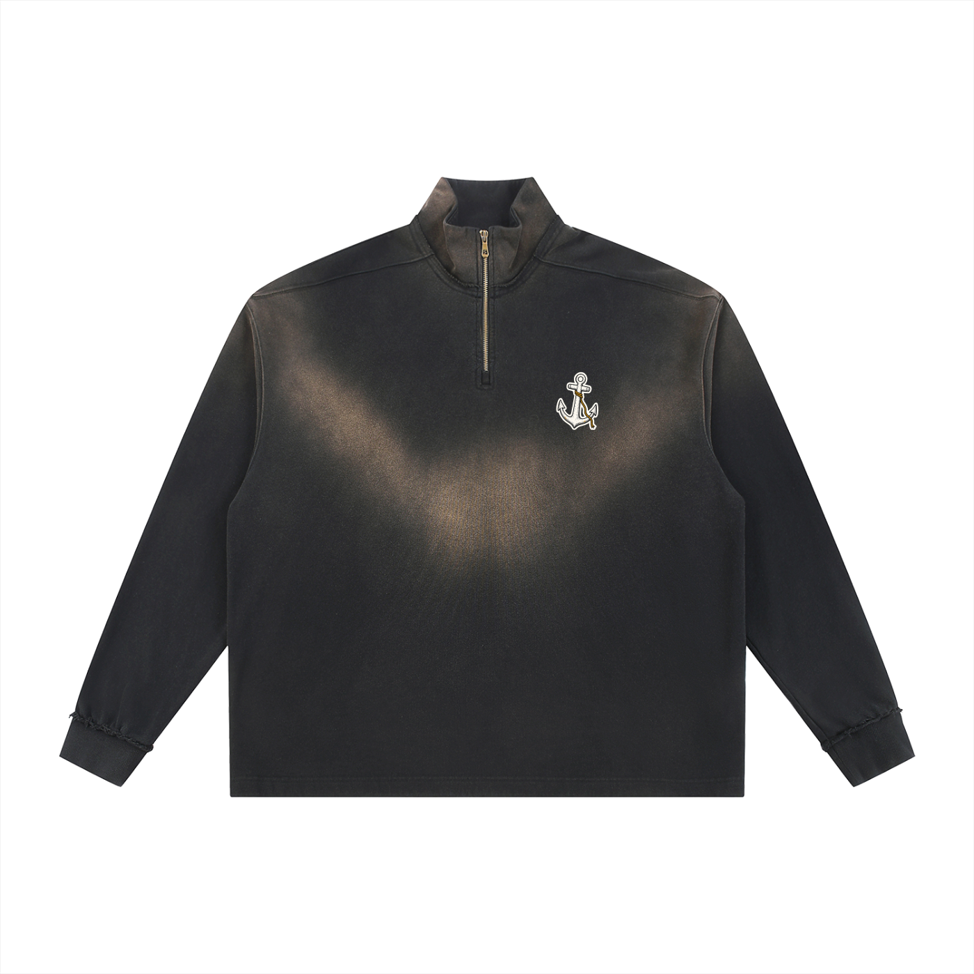 Vedoy,Collection,Collective,The,Northern,Light,Rain,Sweatshirt,Quarter,Zip,intage,vintage,autumn,blue,sun,fade