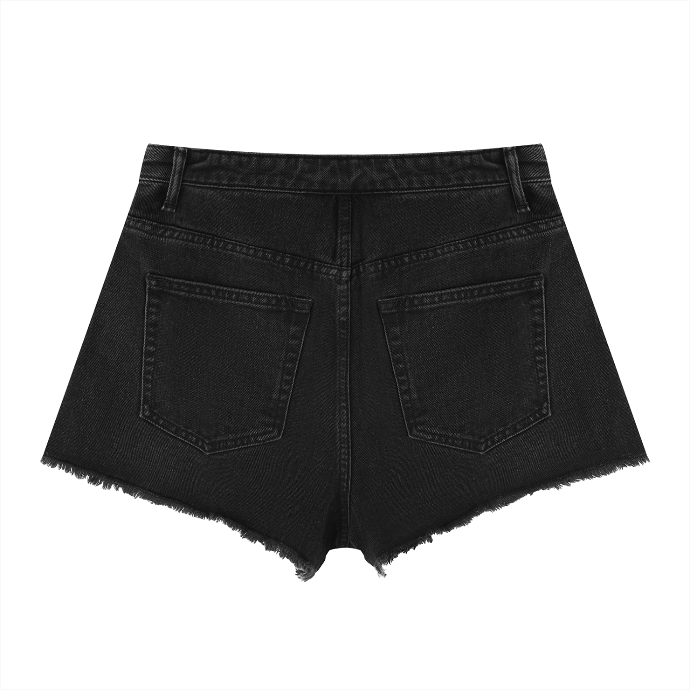Vedoy,Collective,Collection,Co,Cotton,Women,Shorts,Summer,Denim,Black,Blue