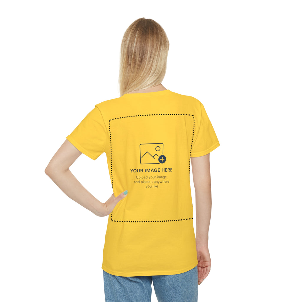 Custom Photo T-Shirt — Personalized Front & Back Print