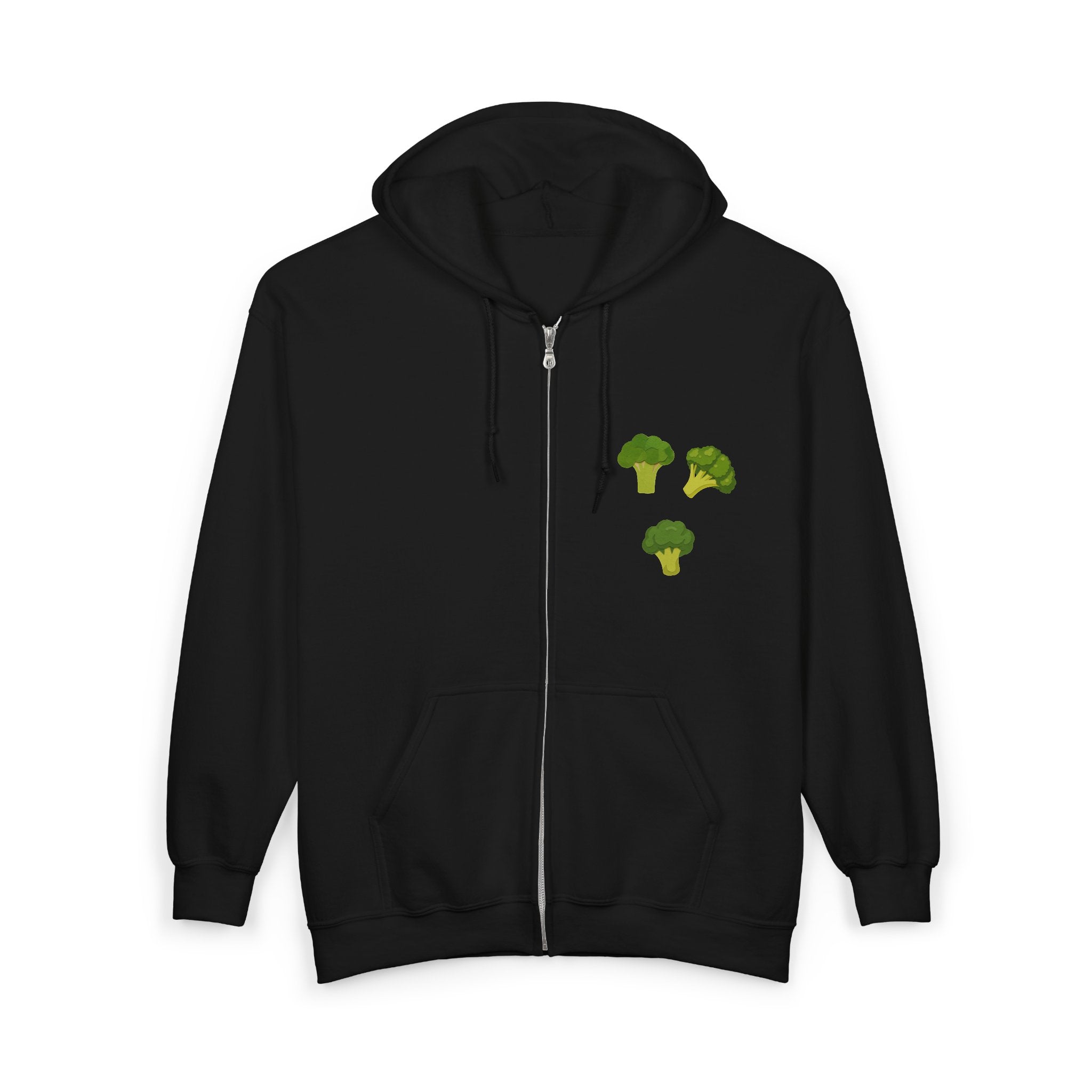 Unisex Heavy Blend™ Full Zip Hooded Sweatshirt - Broccoli Collection