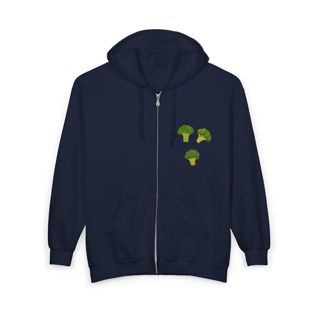 Unisex Heavy Blend™ Full Zip Hooded Sweatshirt - Broccoli Collection