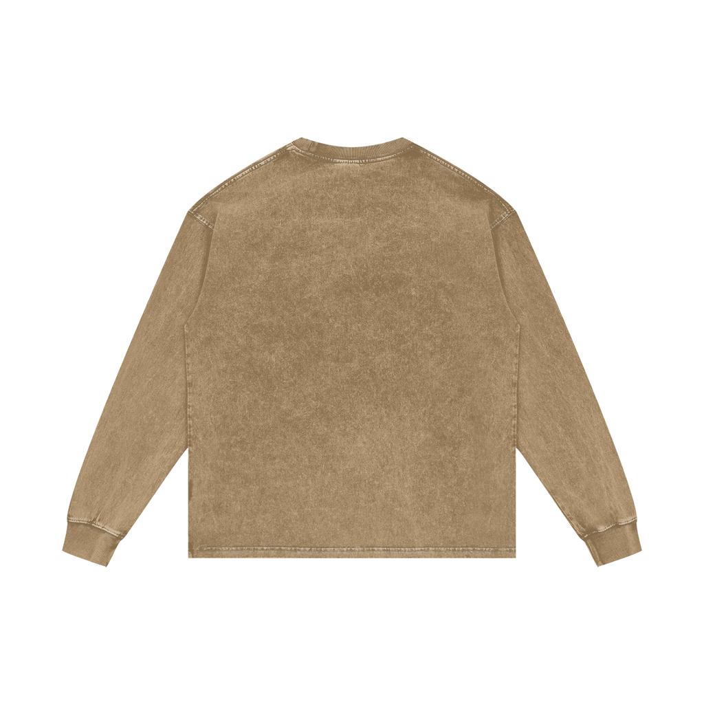 Vedoy,Collective,Sweater,Sweatshirt,Logo,Washed,Colorful,Green,Red,Blue,Unisex,Cotton,Eco,Friendly