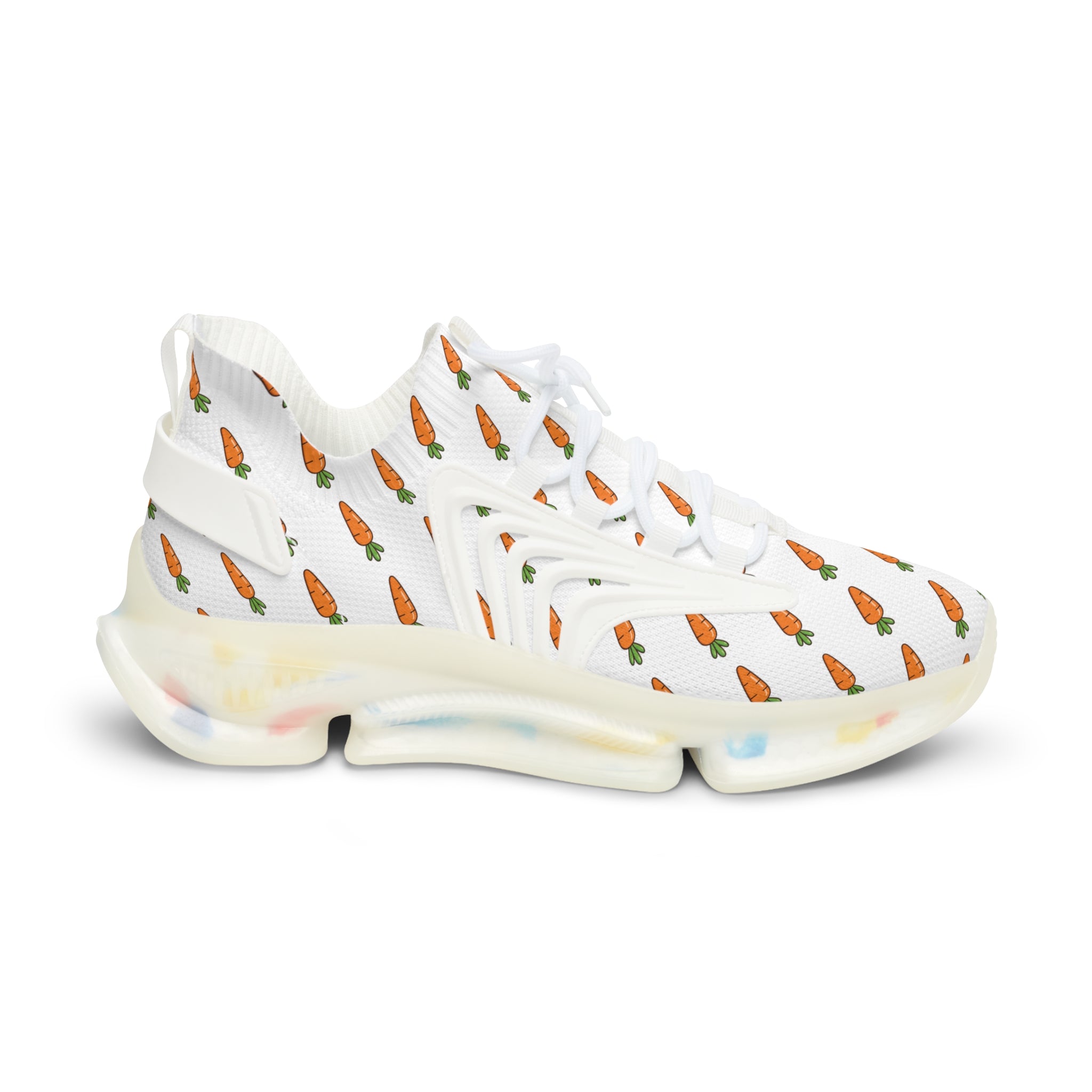 Men's Breathable Patterned Athletic Shoes - The Carrot Collection