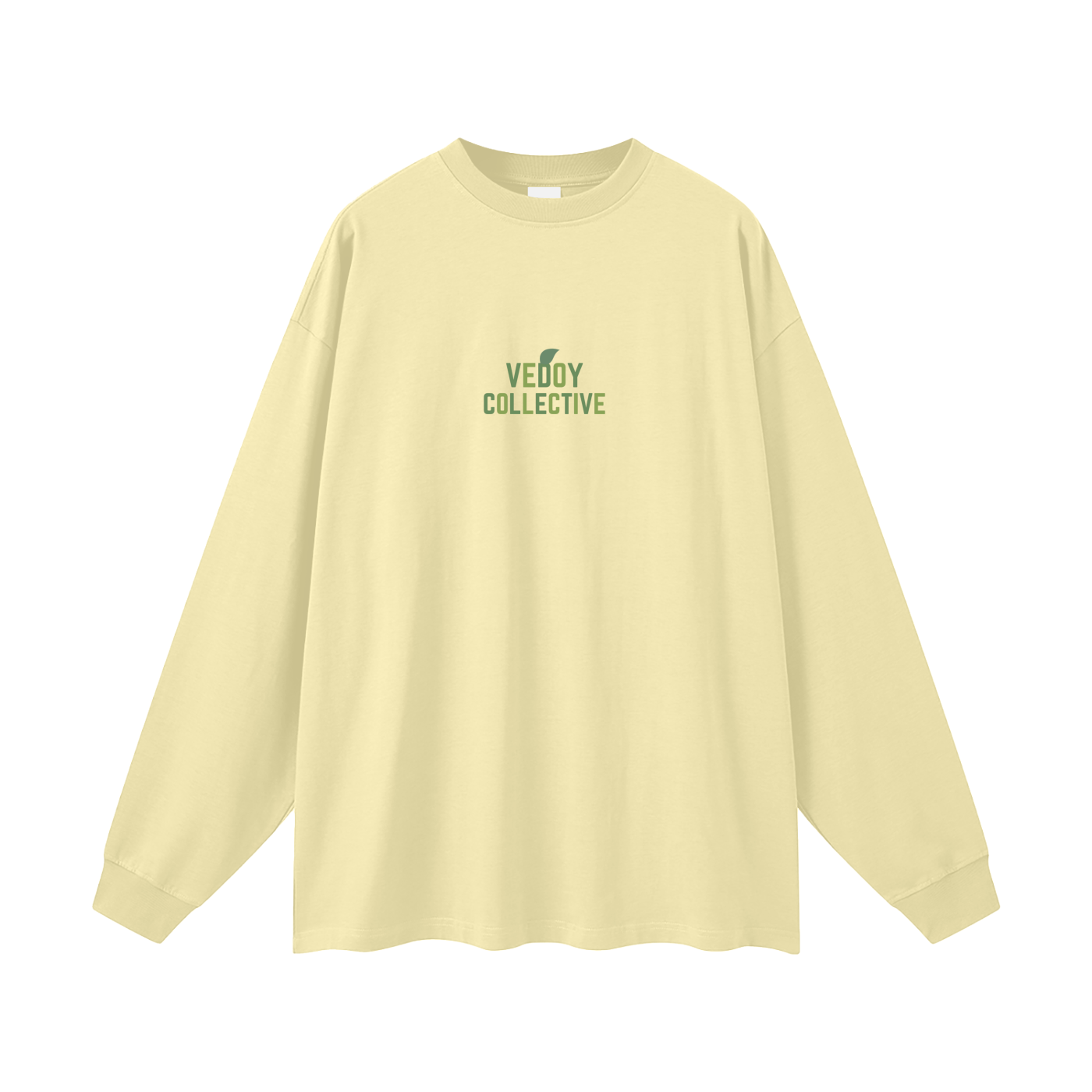 Vedoy,Collection,Collective,Logo,Yellow,Sweater,Sweatshirt,Blue,Pink,White,Black,Greeb,Green,Olive,Brown,Navy,Sand,Gray,Comfy,Comfortable,Cotton,Pure,Soft,Mykt,Genser,Unisex,Women,Men,Colors,Colorful
