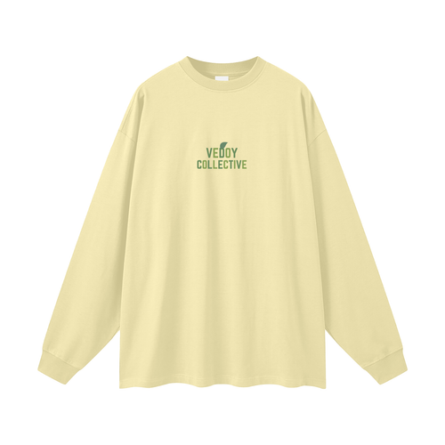 Vedoy,Collection,Collective,Logo,Yellow,Sweater,Sweatshirt,Blue,Pink,White,Black,Greeb,Green,Olive,Brown,Navy,Sand,Gray,Comfy,Comfortable,Cotton,Pure,Soft,Mykt,Genser,Unisex,Women,Men,Colors,Colorful