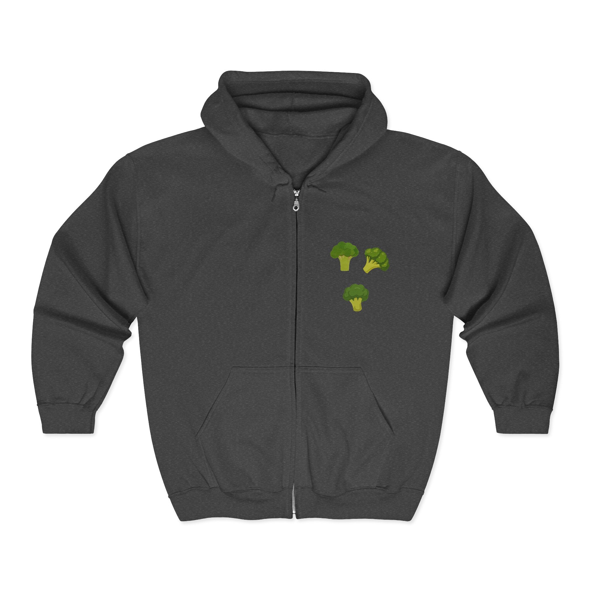 Unisex Heavy Blend™ Full Zip Hooded Sweatshirt - Broccoli Collection