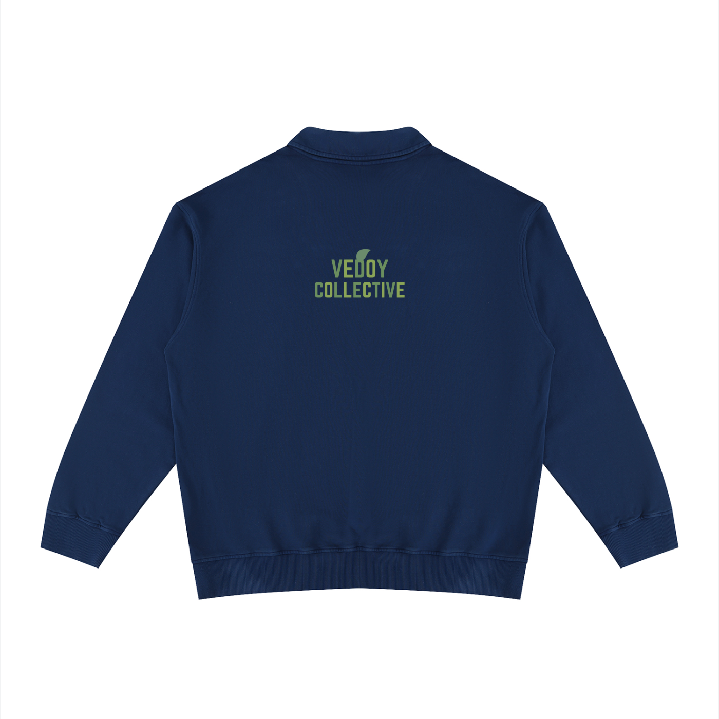 Unisex,Vedoy,Collective,Collection,Comfy,Logo,Vintage,Pure,Cotton,Eco,Friendly,Shirt,Classy,Navy,Blue,Black