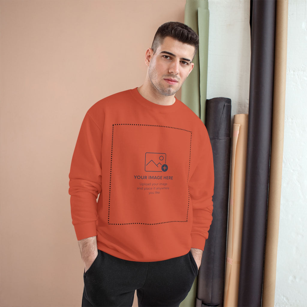 Cl1hampion Sweatshirt — Custom Photo/Print