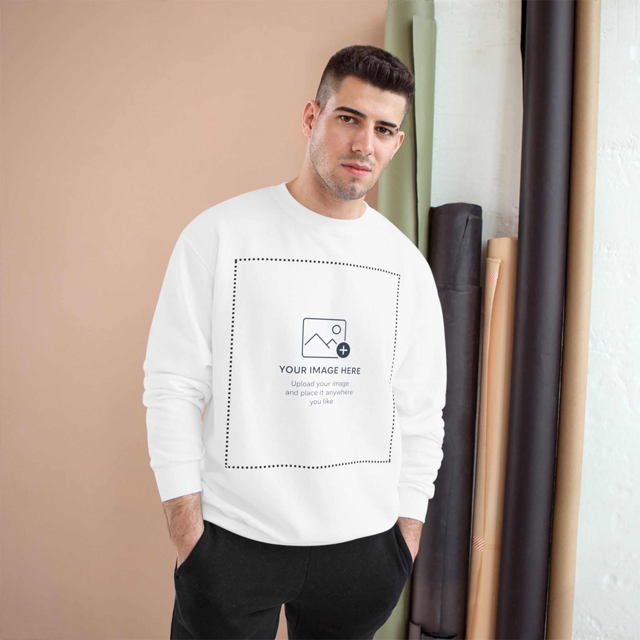 Cl1hampion Sweatshirt — Custom Photo/Print
