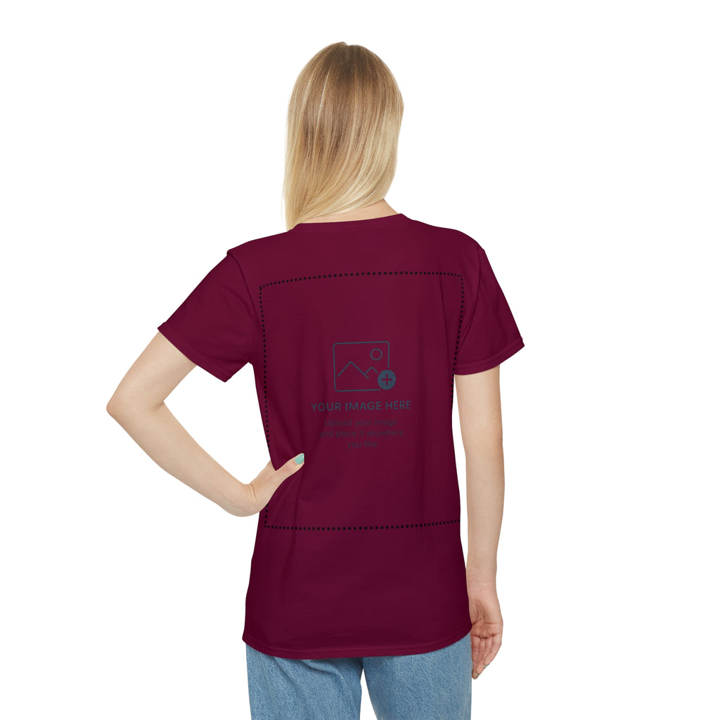 Custom Photo T-Shirt — Personalized Front & Back Print