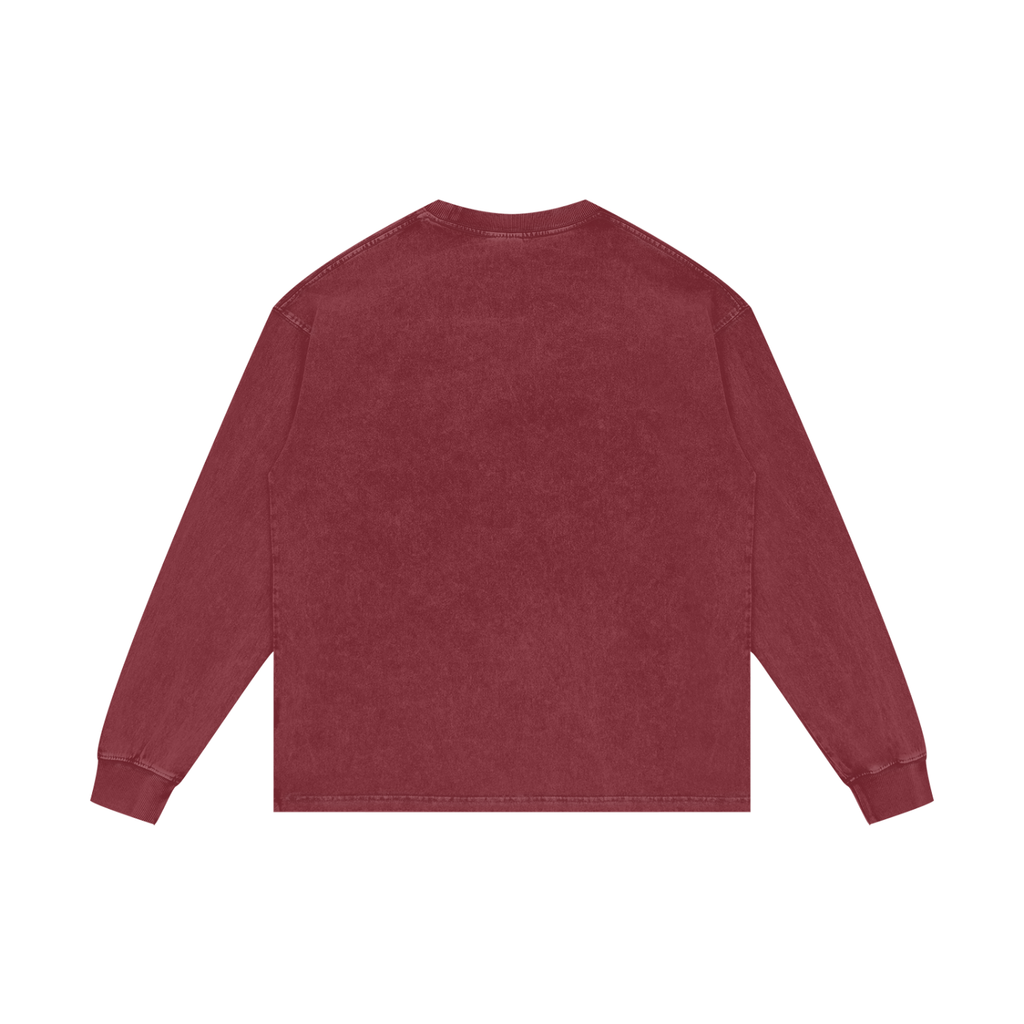 Vedoy,Collective,Sweater,Sweatshirt,Logo,Washed,Colorful,Green,Red,Blue,Unisex,Cotton,Eco,Friendly