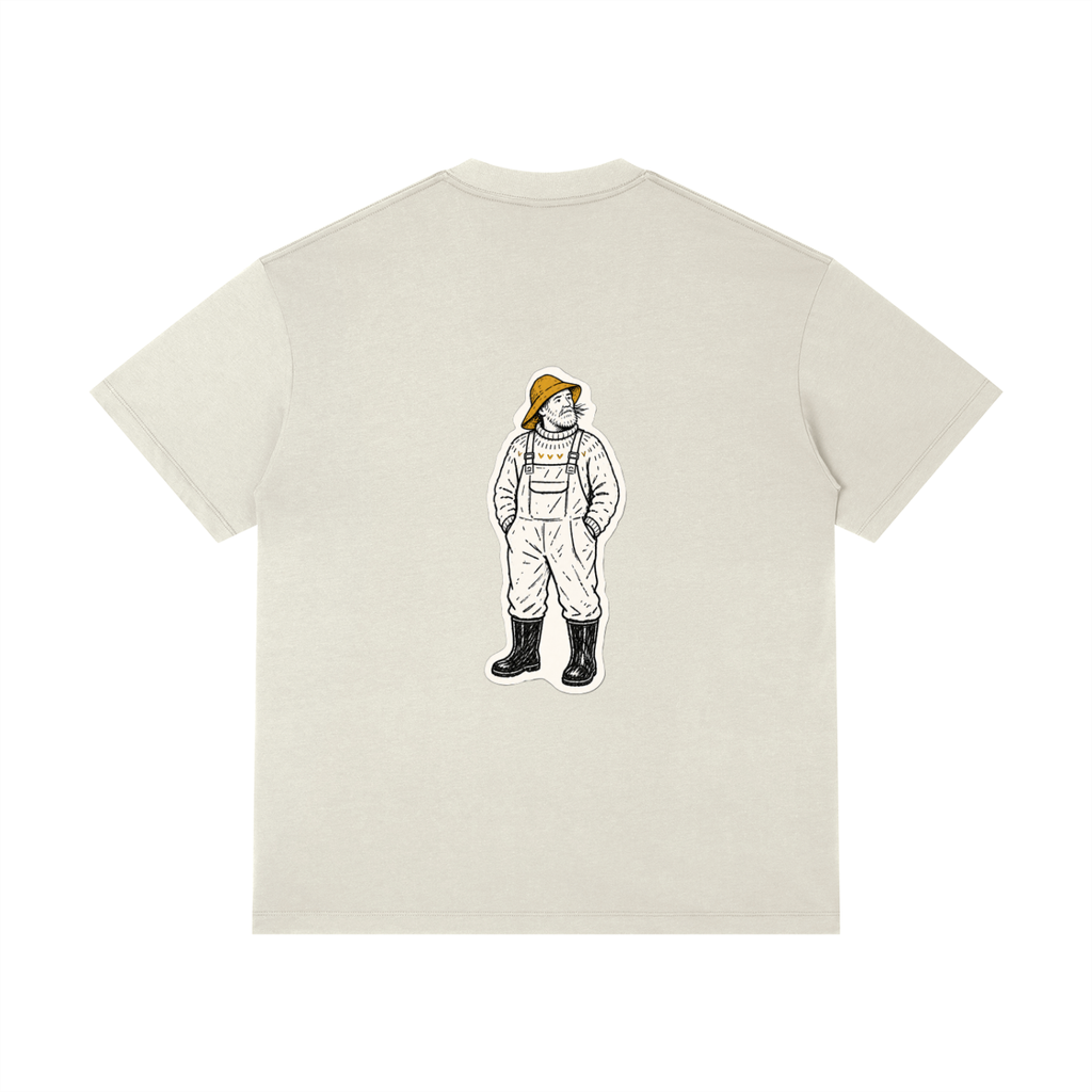 Anchor & Fisherman T-Shirt Unisex — Northern Light Rain Collection
