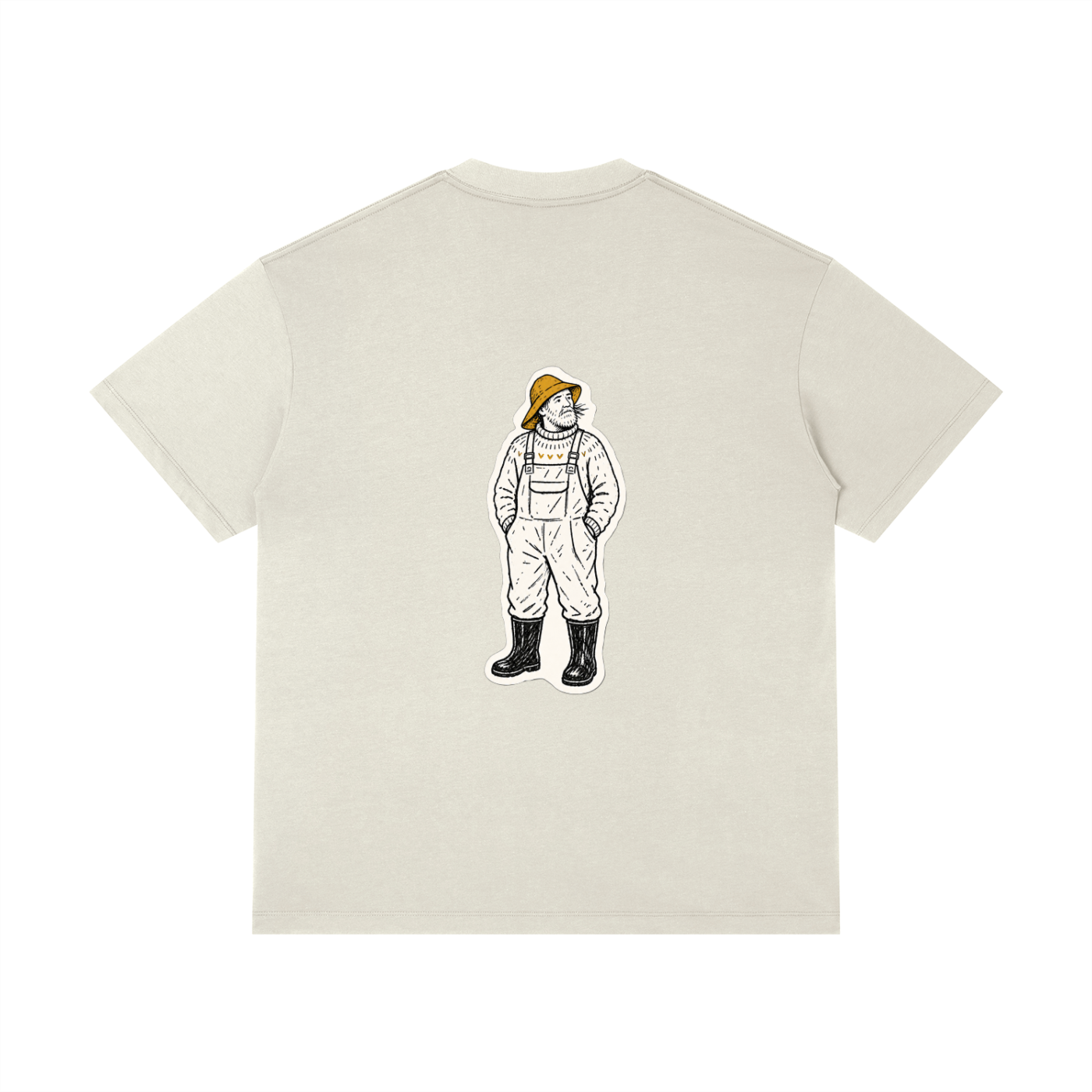 Anchor & Fisherman T-Shirt Unisex — Northern Light Rain Collection
