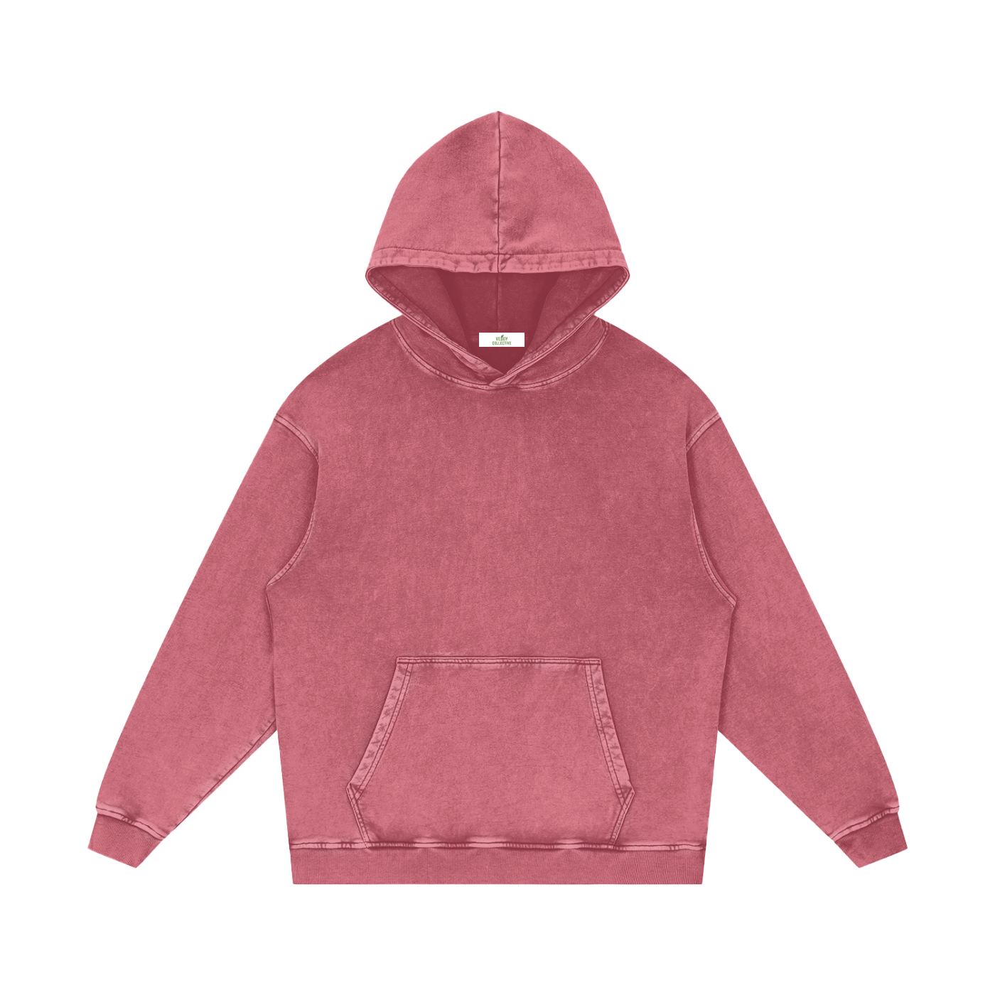 Vedoy,Collective,Hoodie,Hettegenser,Cotton,Pure,Core,Basic,Casual,Washed,Snow,Purple,Green,Blue,Red,Gray,Black,Sand,Unisex,Women,Men