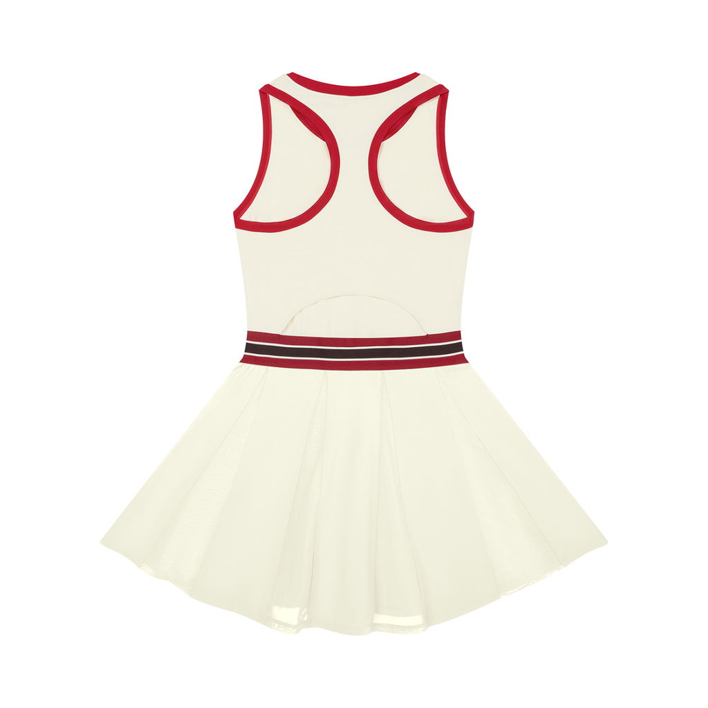 Vedoy,Collective,Dress,Sleeveless,Striped,Red,White,Blue,Navy,Norge