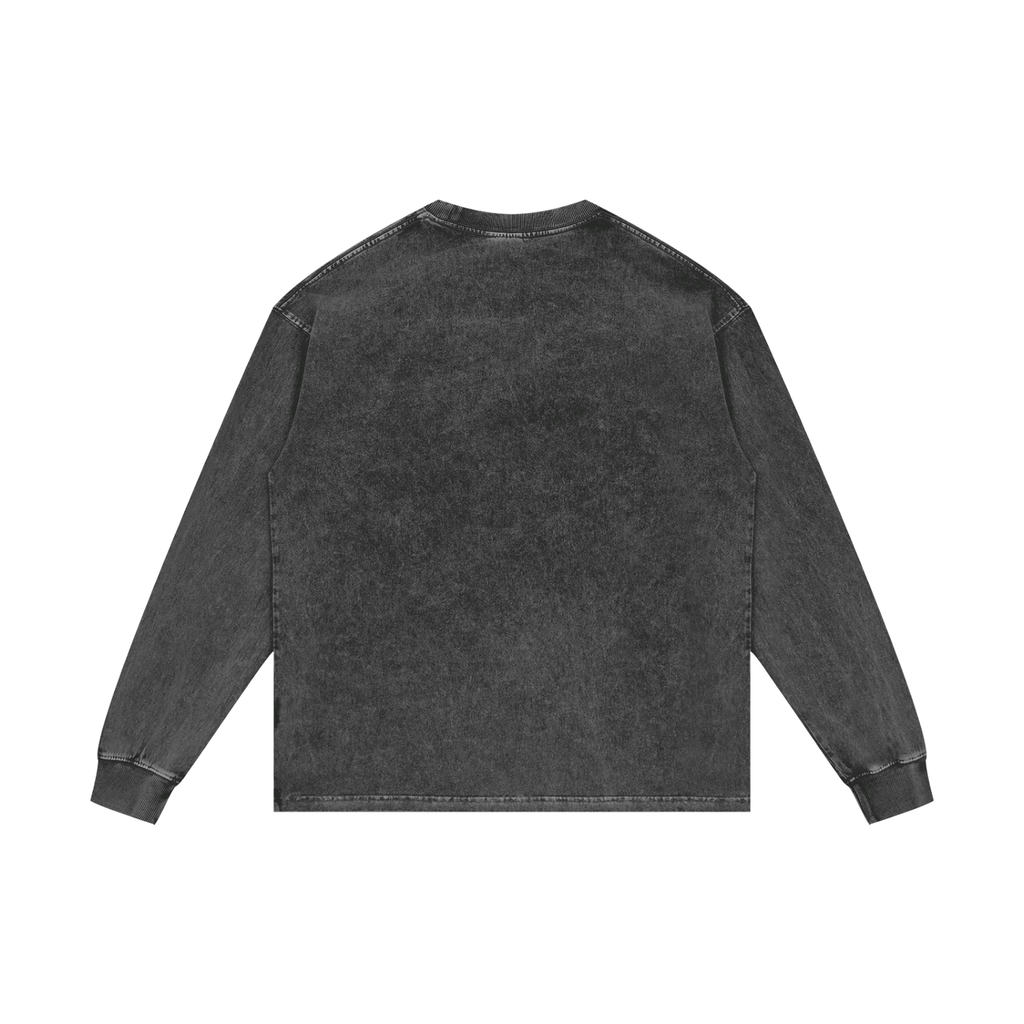 Vedoy,Collective,Sweater,Sweatshirt,Logo,Washed,Colorful,Green,Red,Blue,Unisex,Cotton,Eco,Friendly