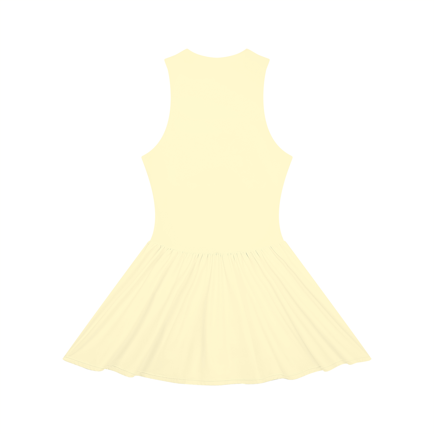 Ruched Sleeveless Full-Zip Dress