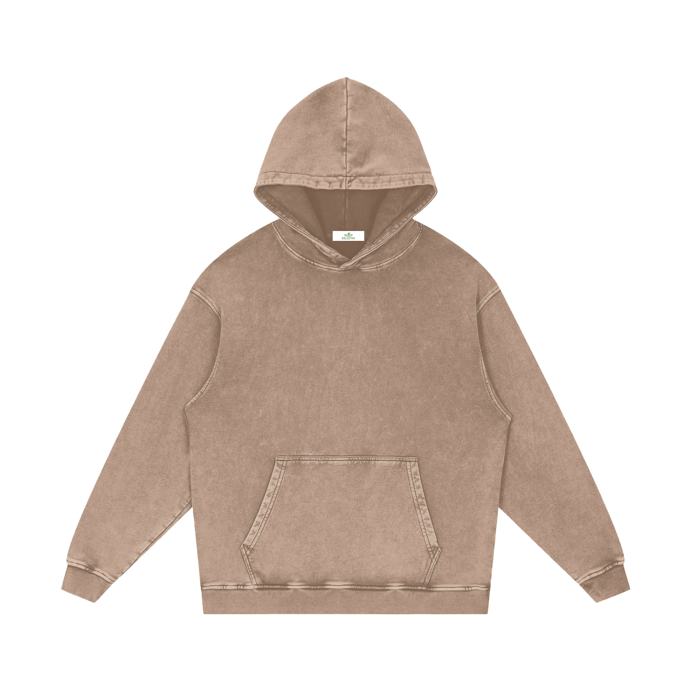 Vedoy,Collective,Hoodie,Hettegenser,Cotton,Pure,Core,Basic,Casual,Washed,Snow,Purple,Green,Blue,Red,Gray,Black,Sand,Unisex,Women,Men