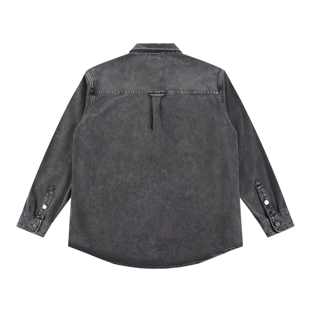 Jacket,Vedoy,Collective,Denim,Black,Gray,Darkgray,Classy,Basic,Casual,Unisex,Men,Women,Cotton,Pure,Comfy,Eco,Friendly,Fabrics,Highquality,Quality,Jakke,Shirt