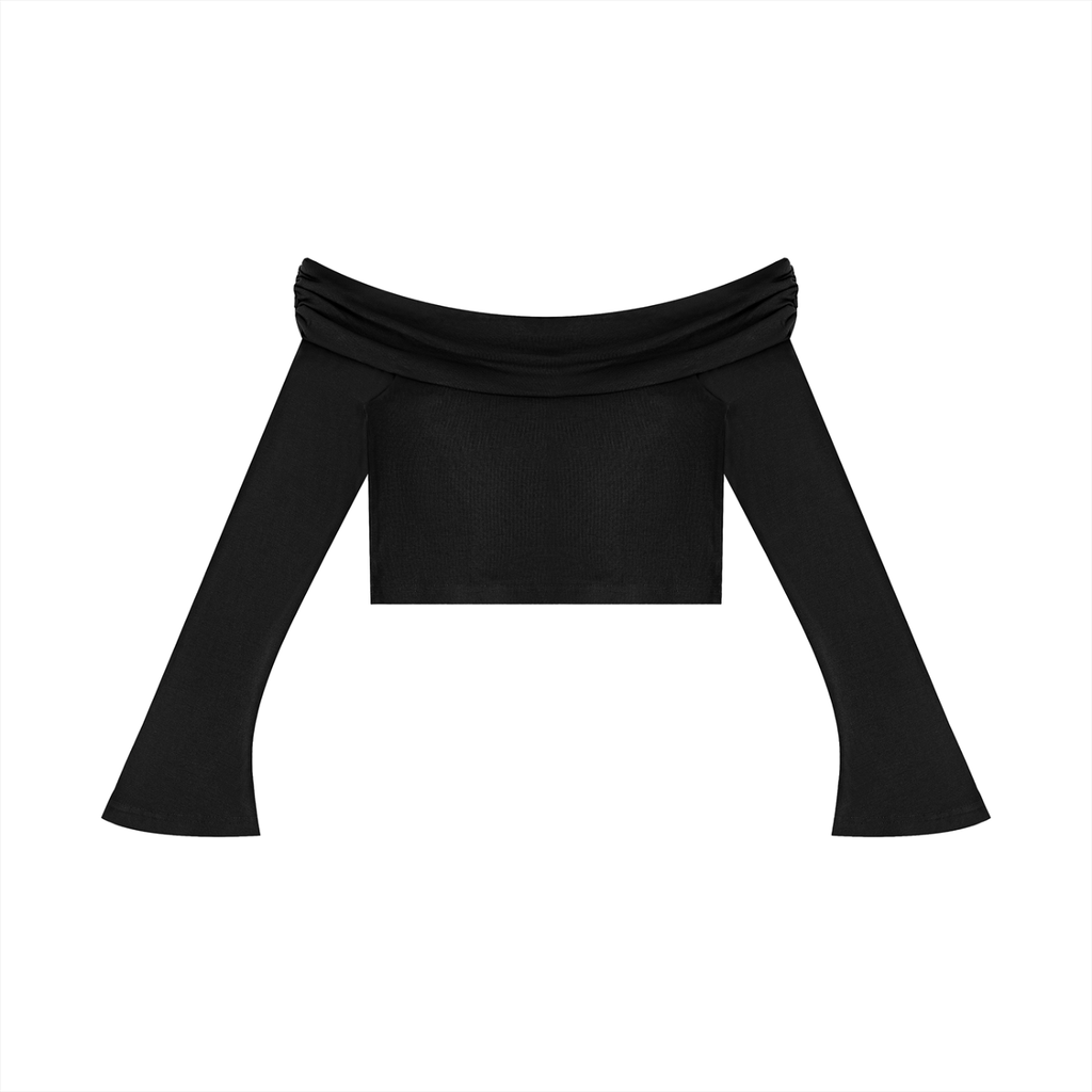 Vedoy,Collective,Collection,Top,Tee,Tshirt,Long,Sleeved,Sleeves,Cropped,Sweatshirt,Women,Kvinne,Genser